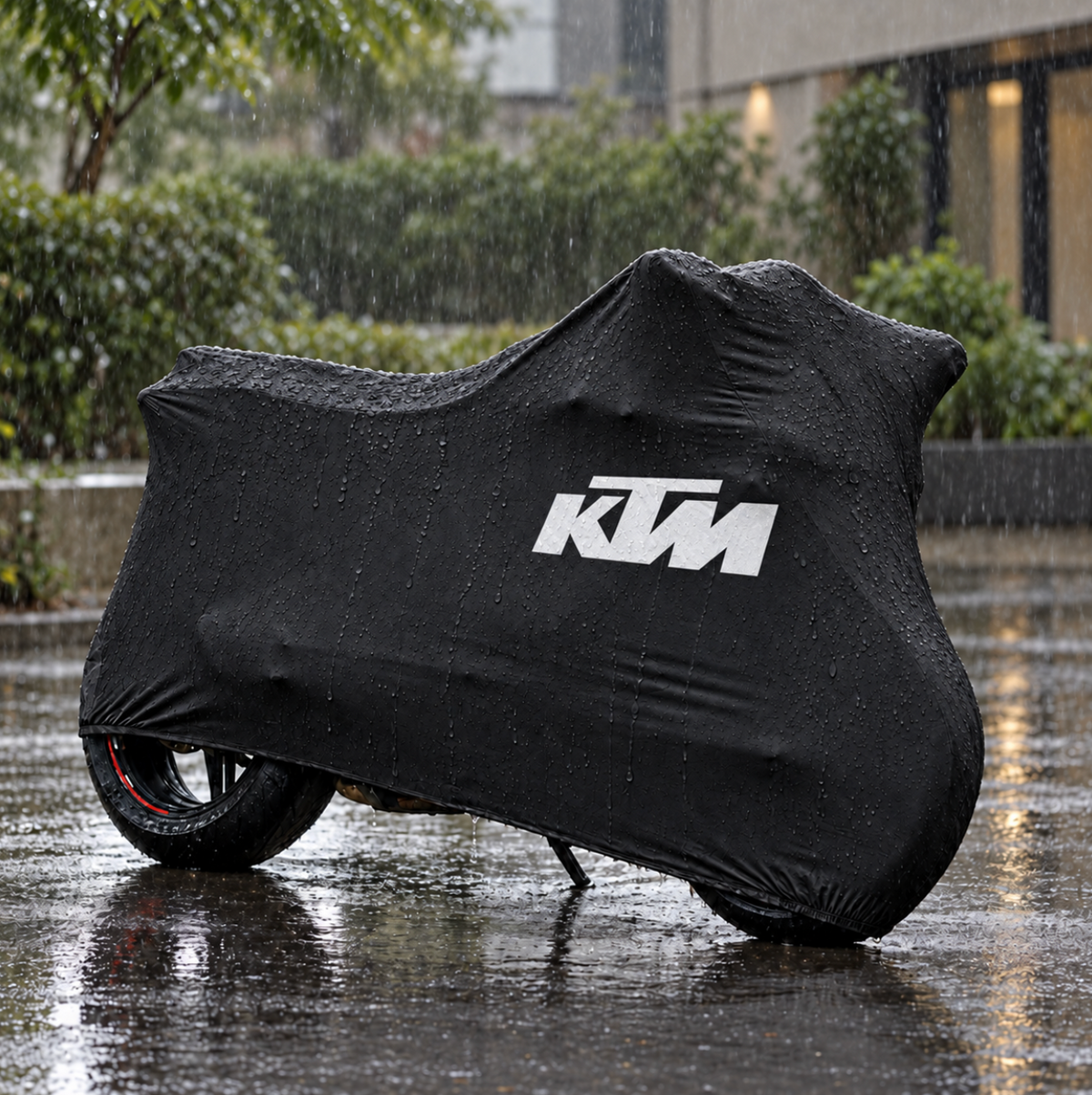 KTM Custom-Fit Outdoor Motorcycle Cover – Waterproof All-Weather Protection