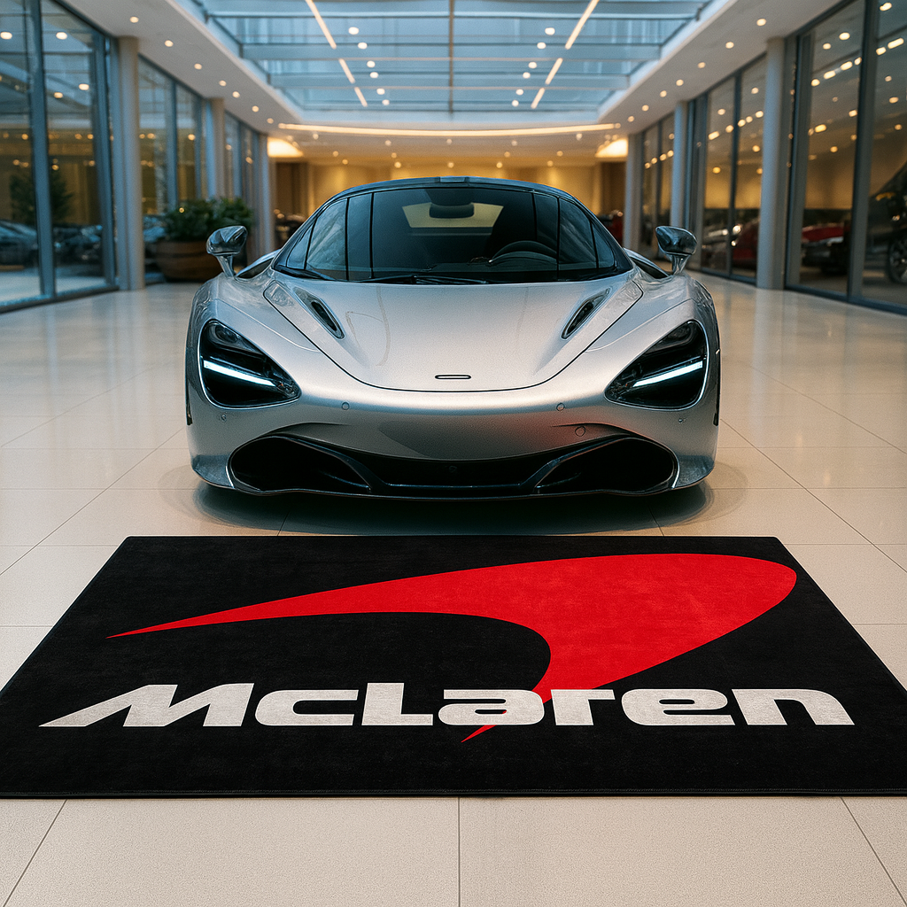 McLaren Garage Floor Mat 5x7 FT (60x87 Inches)