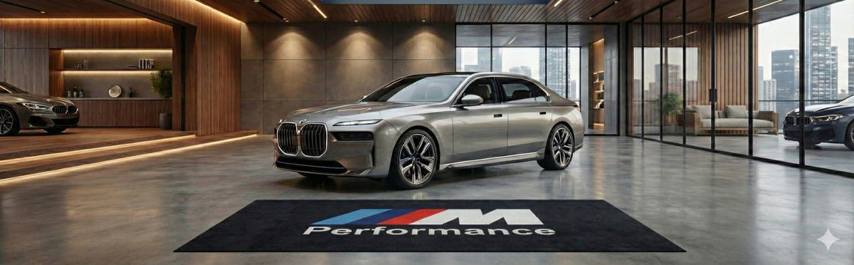 BMW M Performance Luxury Rug 59.1 × 86.6 inch Home, Garage & Display Carpet