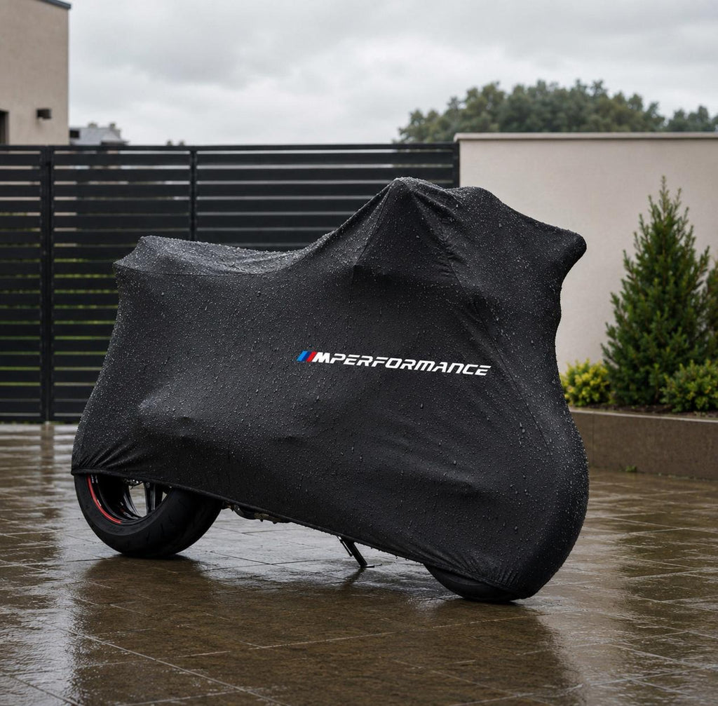 BMW M Performance Custom-Fit Outdoor Motorcycle Cover – Waterproof All-Weather Protection