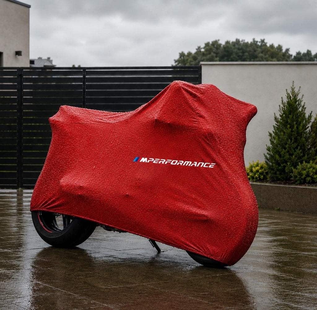 BMW M Performance Custom-Fit Outdoor Motorcycle Cover – Waterproof All-Weather Protection