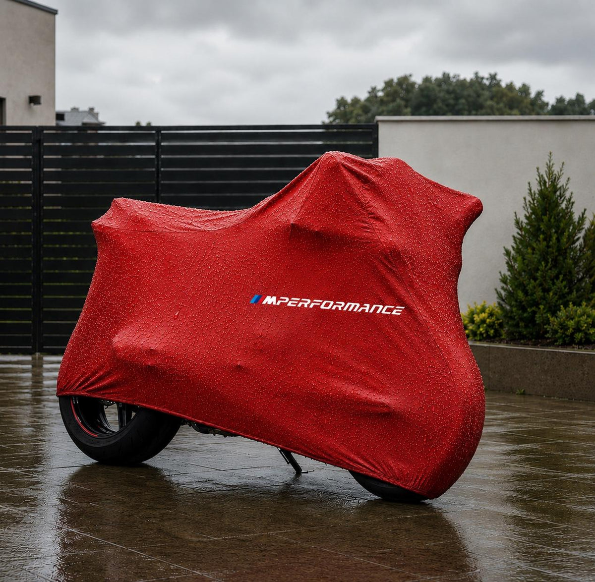 BMW M Performance Custom-Fit Outdoor Motorcycle Cover – Waterproof All-Weather Protection