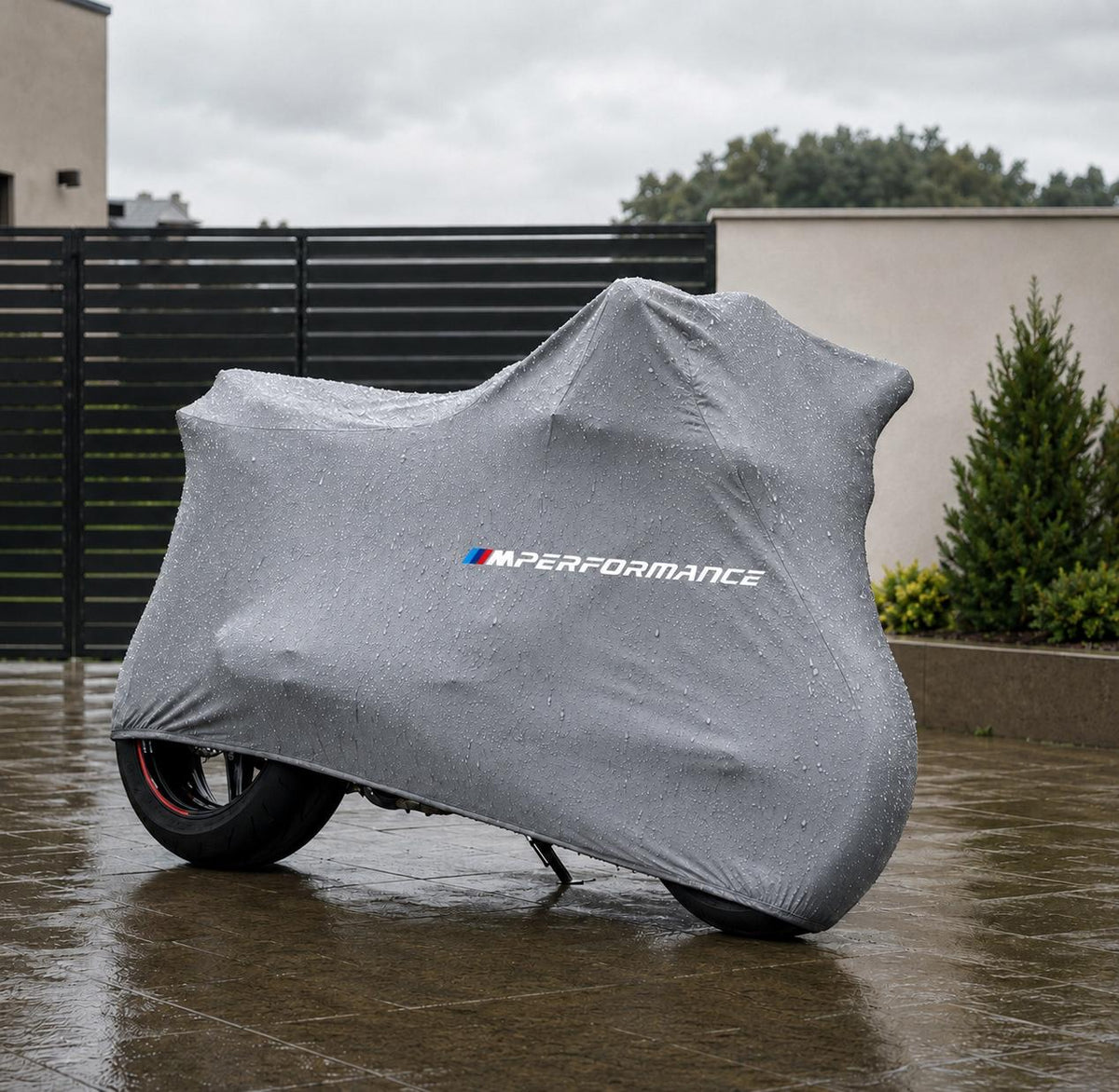 BMW M Performance Custom-Fit Outdoor Motorcycle Cover – Waterproof All-Weather Protection