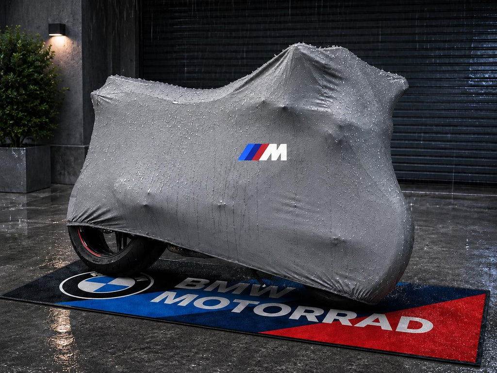 BMW M Custom-Fit Outdoor Motorcycle Cover – Waterproof All-Weather Protection
