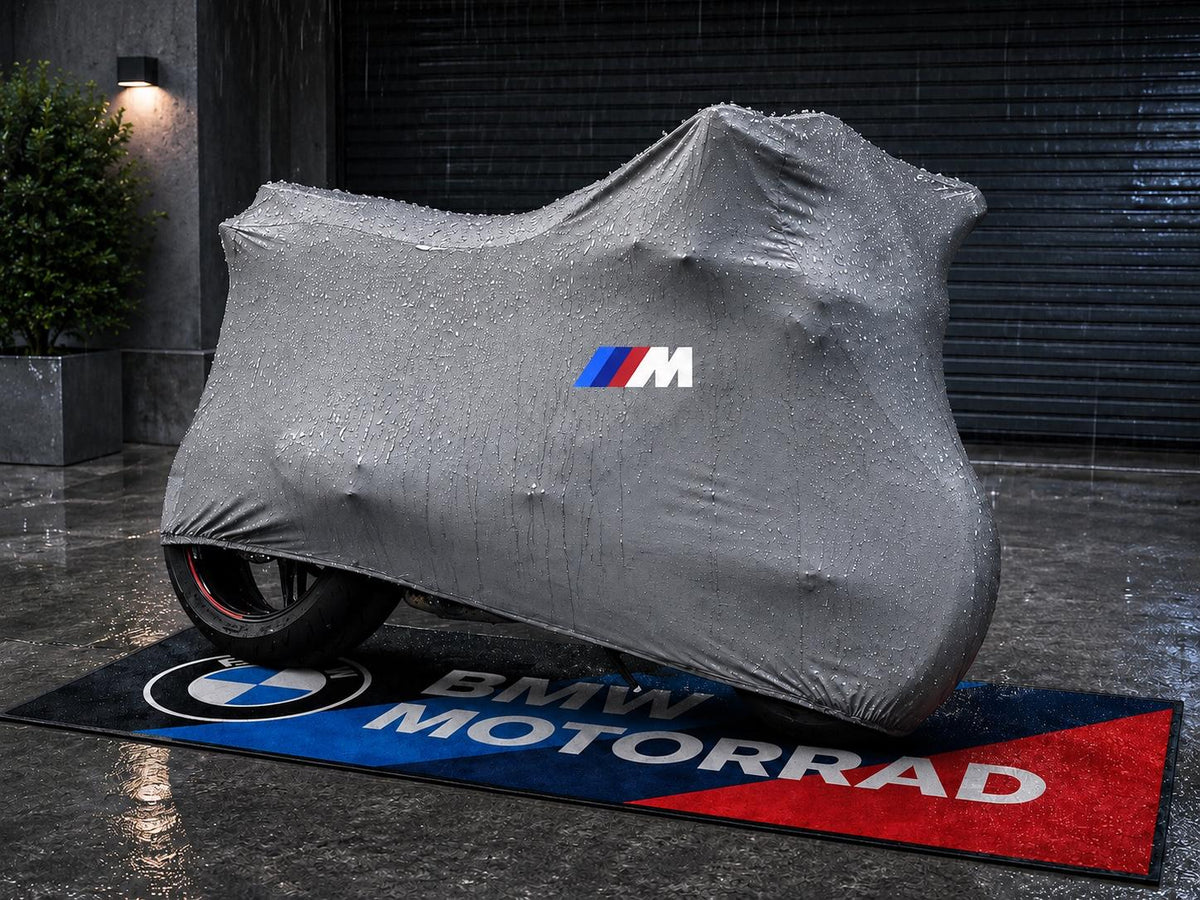 BMW M Custom-Fit Outdoor Motorcycle Cover – Waterproof All-Weather Protection