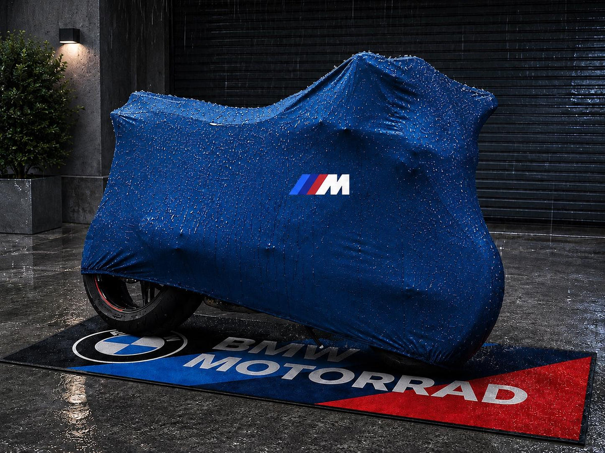 BMW M Custom-Fit Outdoor Motorcycle Cover – Waterproof All-Weather Protection