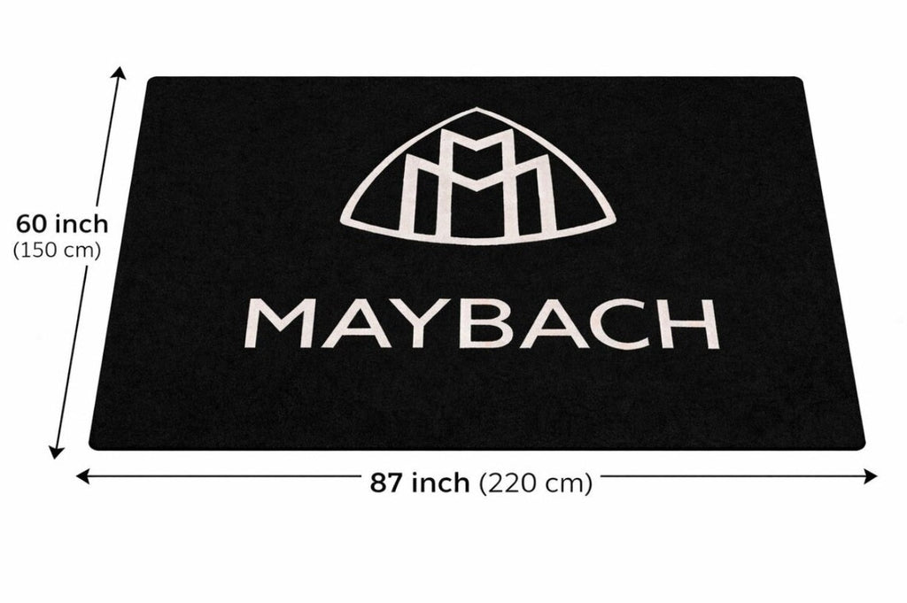 Maybach Garage Floor Mat 5x7 FT (60x87 Inches)